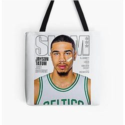 Jayson Tatum Just Different All Over Print Tote Bag