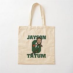Jayson Tatum Basketball Tote Bag for Men and Women Cotton