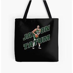 Jayson Tatum Basketball Tote Bag For Men Women All Over Print