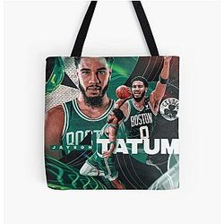 Jayson Tatum All Over Print Tote Bag