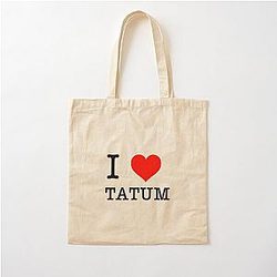 I Love Jayson Tatum Tote Bag