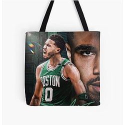 Jayson Tatum GOAT All Over Print Tote Bag