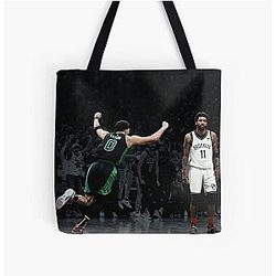 Jayson Tatum Game Winner Kyrie Irving All Over Print Tote Bag