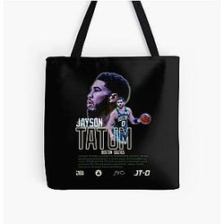 Jayson Tatum - The Next Legend Basketball Tote Bag