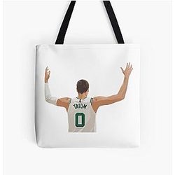 Jayson Tatum - Boston Celtics Tribute Tote Bag