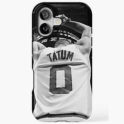 Jayson Tatum Black iPhone Tough Case