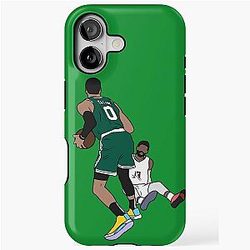 Jayson Tatum Crosses Over Paul George Tough Case