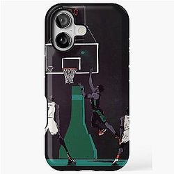 Jayson Tatum Buzzer Beater Game Winner iPhone Tough Case