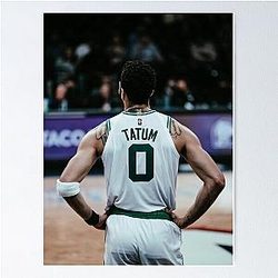 Jayson Tatum Back Poster