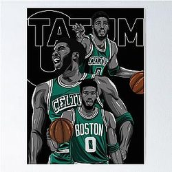 Jayson Tatum Basketball Poster