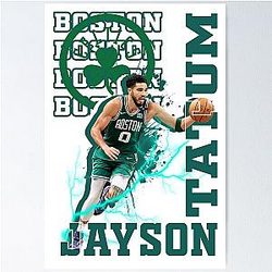 Jayson Tatum Design Poster