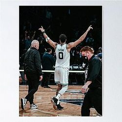 Jayson Tatum Celebration Poster