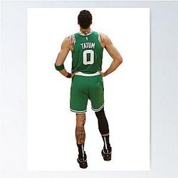 Jayson Tatum Basketball Poster