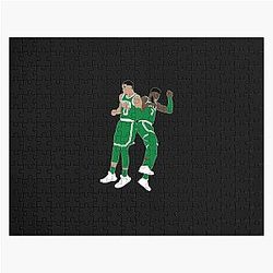 Jaylen Brown  Hype for Jayson Tatum Jigsaw Puzzle