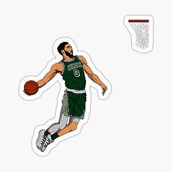 Jayson Tatum Comic Sticker