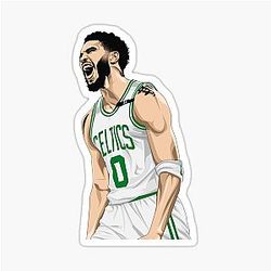 Jayson Tatum Celebration Sticker