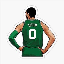 Jayson Tatum Back Sticker