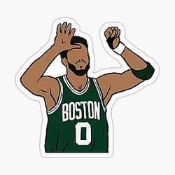 Jayson Tatum 50th Celebration Sticker