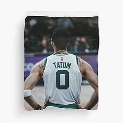 Jayson Tatum Back Duvet Cover