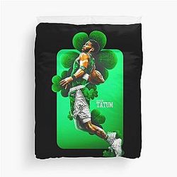 Jayson Tatum Basketball Duvet Cover