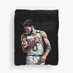 Jayson Tatum Basketball Duvet Cover