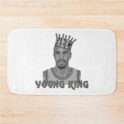 Jayson Tatum Young King Basketball Art Mat
