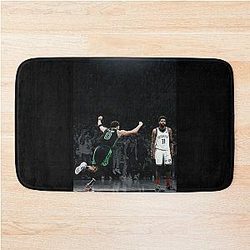 Jayson Tatum Celebration Game Winner Kyrie Irving Bathmat