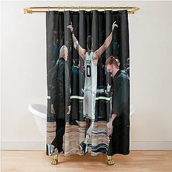 Jayson Tatum Celebration Shower Curtain