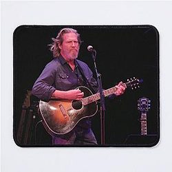Jeff Bridges Photograph Mouse Pad