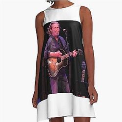 Jeff Bridges Photograph A-Line Dress