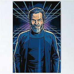 Jeff Bridges in Tron Poster