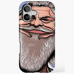 The Dude Jeff Bridges iPhone Tough Case