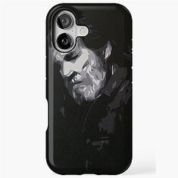 Jeff Bridges Abstract Study iPhone Case