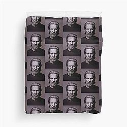 Jeff Bridges Painting Duvet Cover