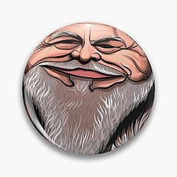 The Dude Jeff Bridges Pin