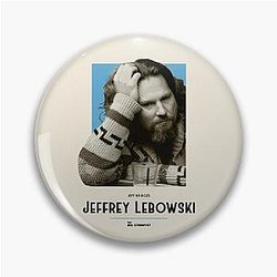 Jeff Bridges The Big Lebowski Promo Pin