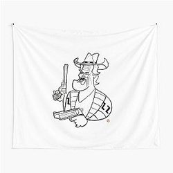 Caricature Jeff Bridges Tapestry