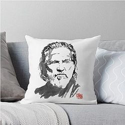 Jeff Bridges Throw Pillow