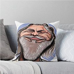 The Dude Jeff Bridges Throw Pillow