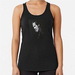 Jeff Bridges Abstract Racerback Tank Top