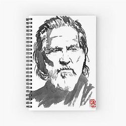 Jeff Bridges Spiral Notebook