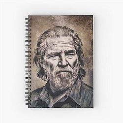 Jeff Bridges Spiral Notebook