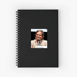 Jeff Bridges Merch Collection Jeff Bridges Notebook