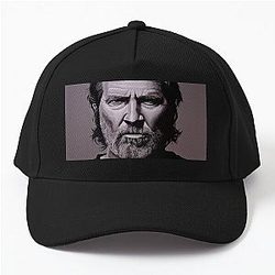 Jeff Bridges Painting Baseball Cap