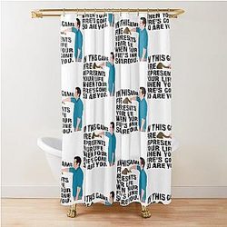 Jeff Probst Survivor Reality TV Shower Curtain