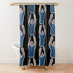 Jeff Probst Survivor CBS Shower Curtain