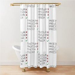 Jeff Probst Survivor CBS Shower Curtain