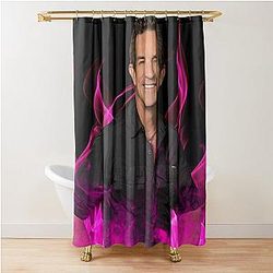 Jeff Probst Handsome Glow Shower Curtain
