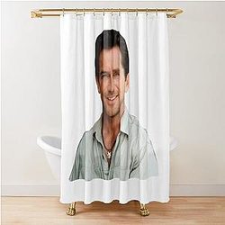 Young Jeff Probst Shower Curtain