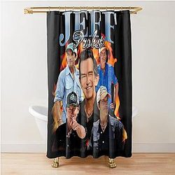 Jeff Probst Presenter Homage Shower Curtain